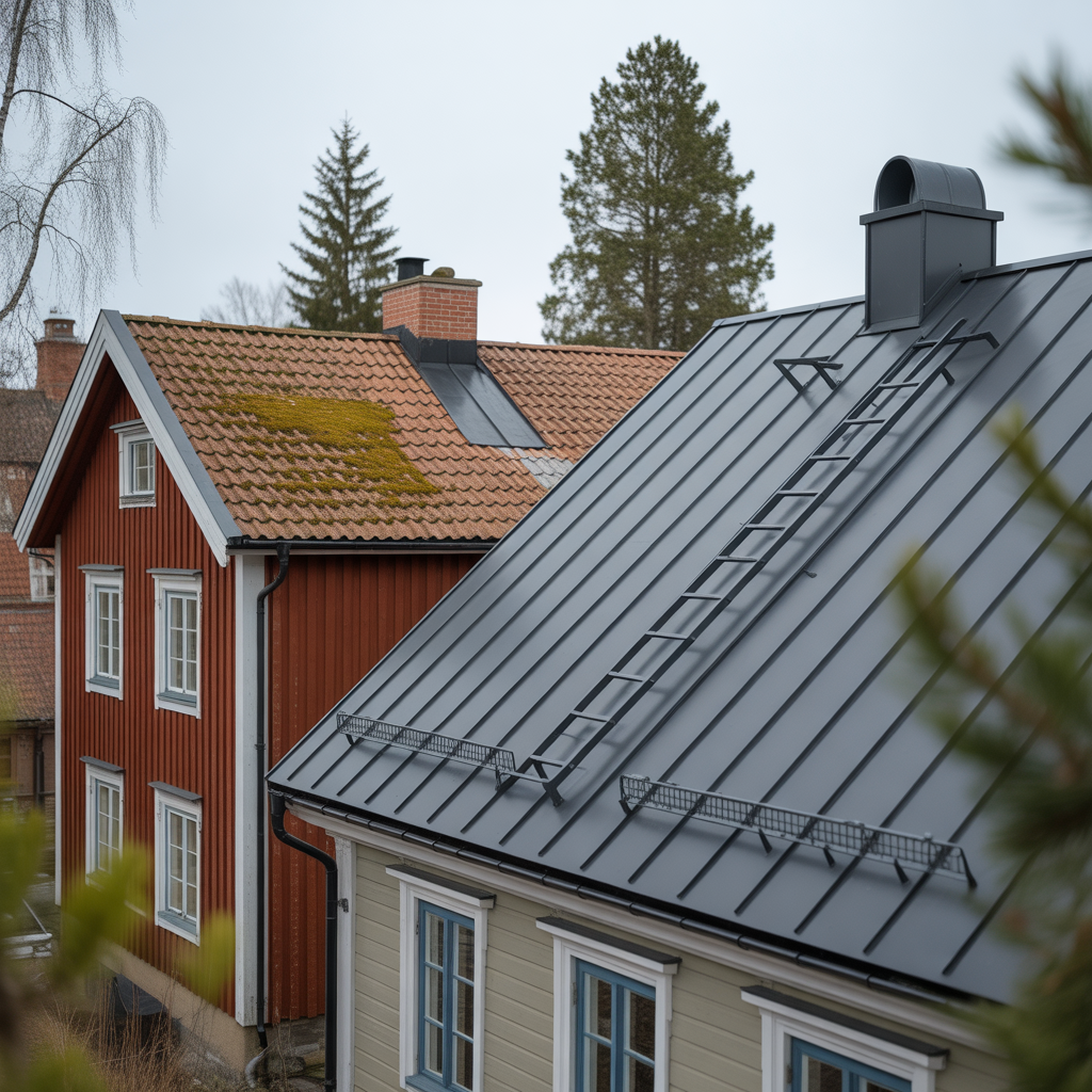 takpannor vs plattak jamforelse av pris livslangd underhall